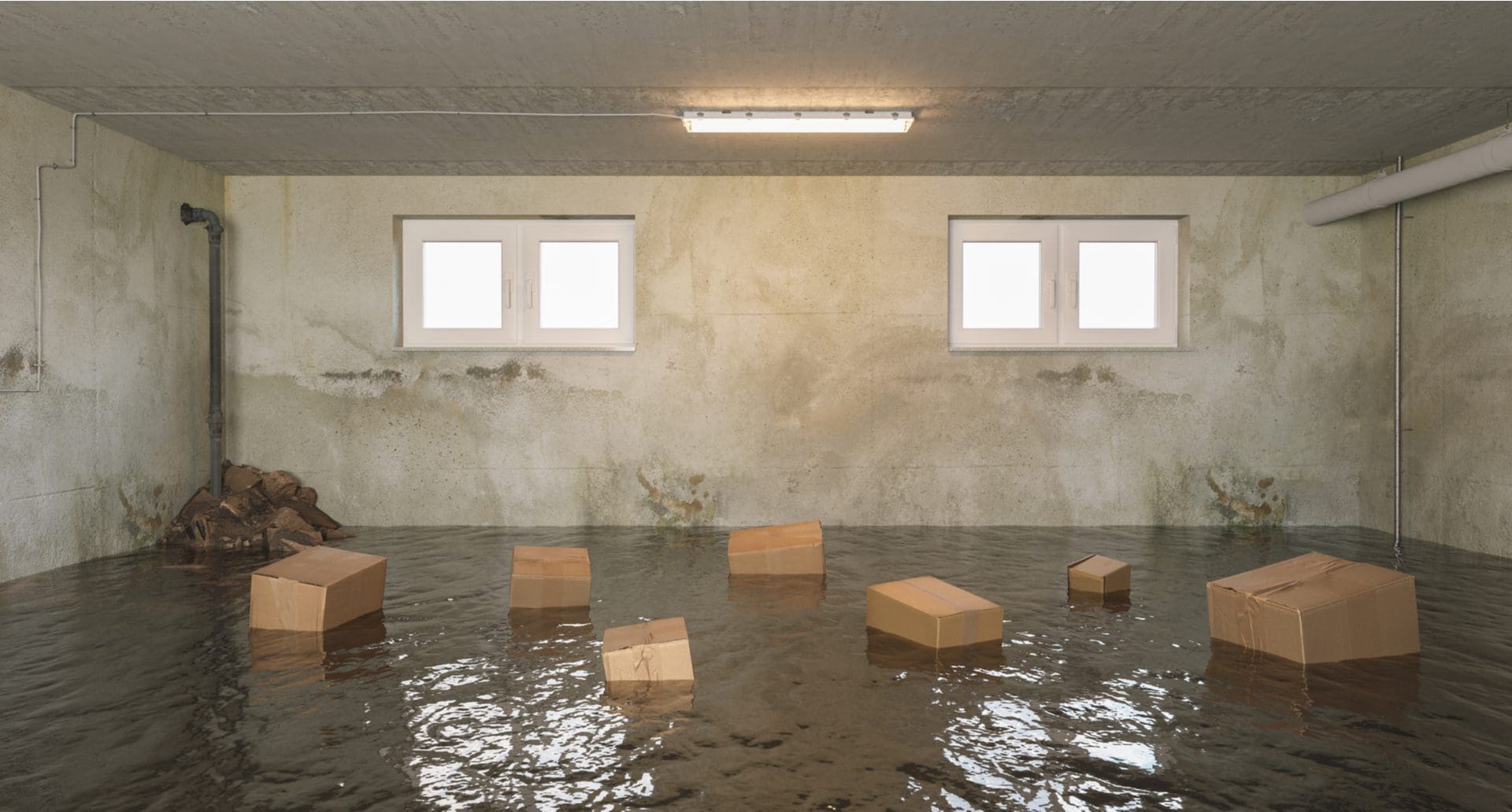 Flooded Basement Cleanup In Angier Nc